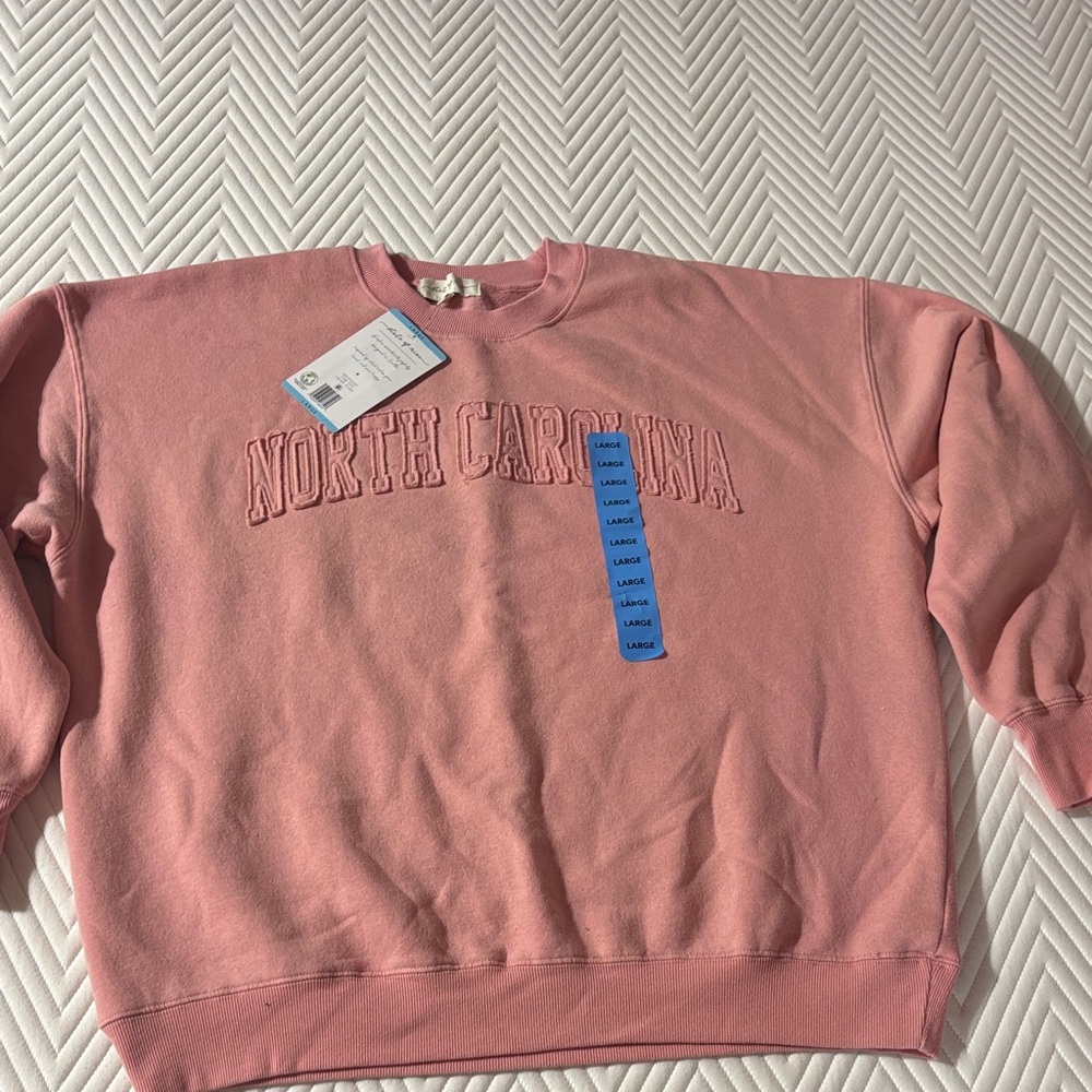 Pink North Carolina sweatshirt